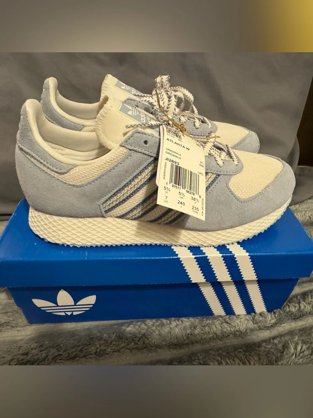 ADIDAS Originals Women’s Light Blue & Cream Atlanta Sneakers
